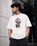 Hk Trending Vollyball Embroidery Oversized T-Shirt | Unisex