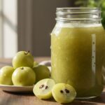 amla juice jar with amla